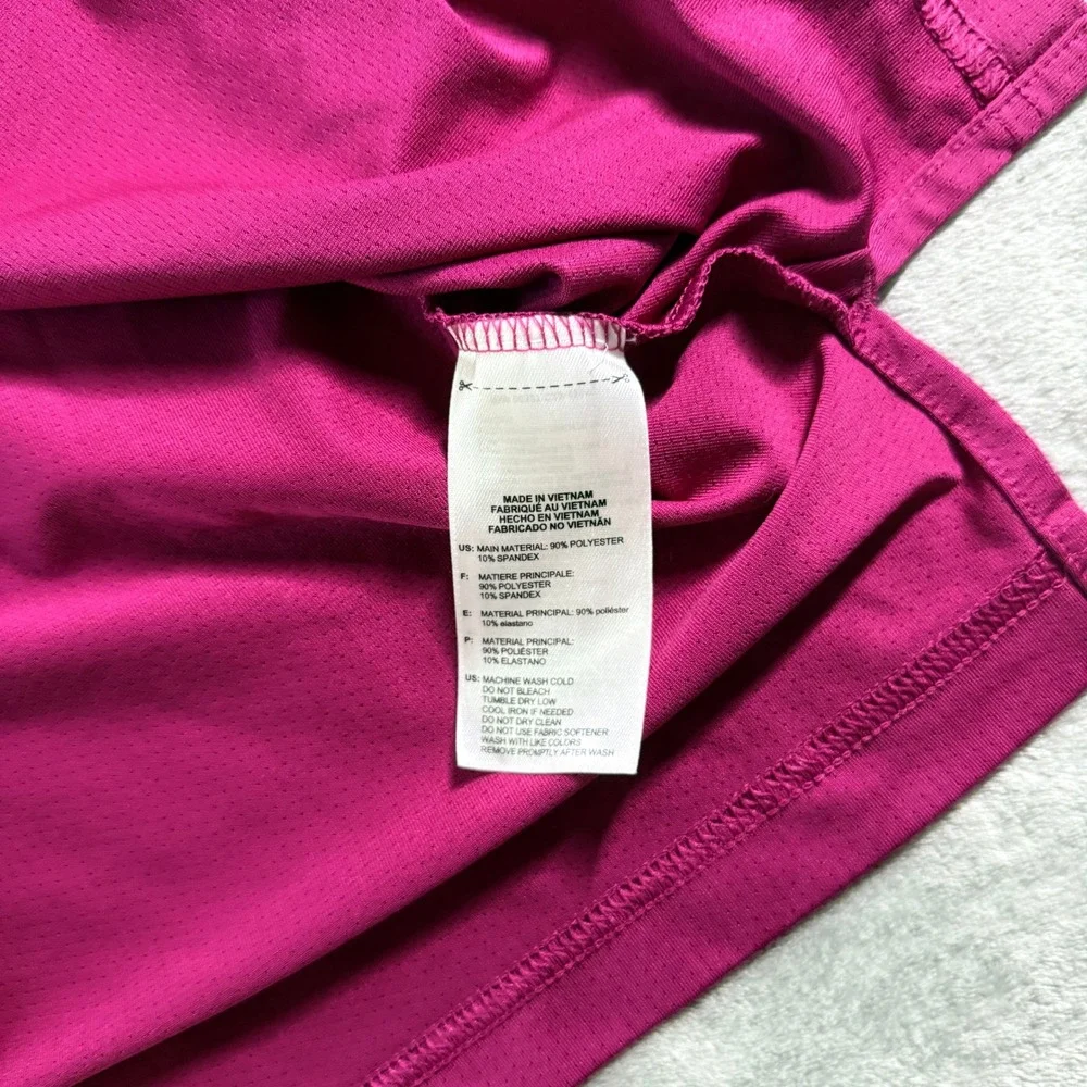 Adidas Climacool Golf Polo Shirt Las Vegas PGA Tour Pink Medium